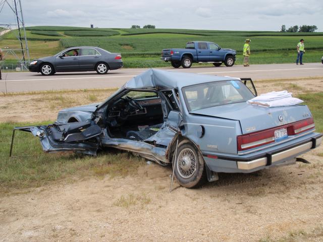 Fatal MCV July 9, 2009. US Highway 20 at Biermann Rd.